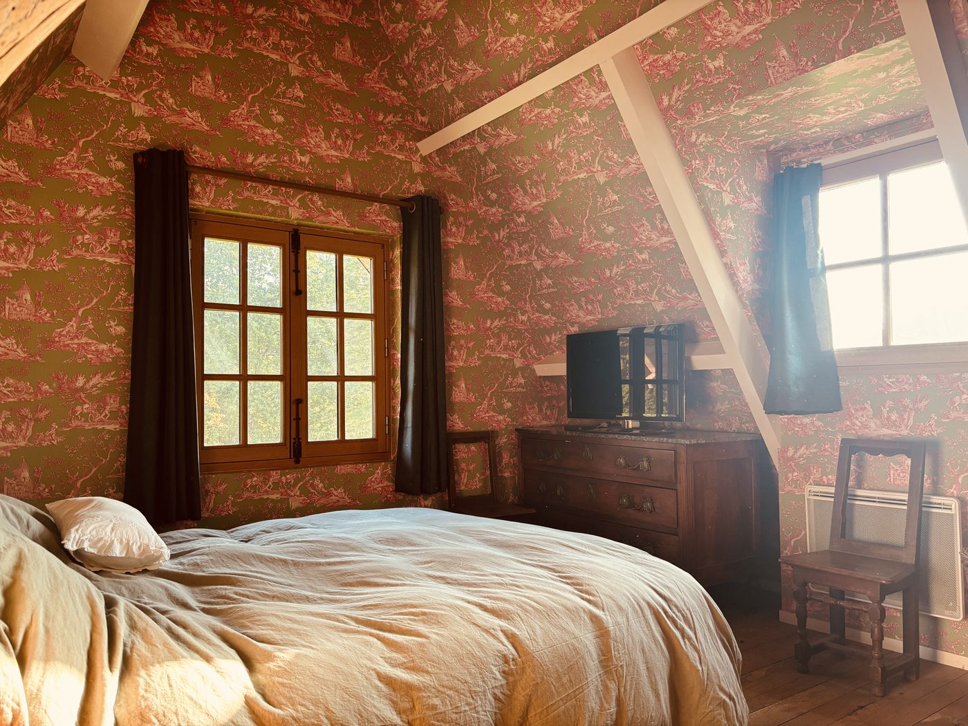Chambre toile de Jouy